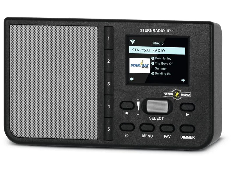 Technisat Internet Radio SternRadio IR 1 Schwarz