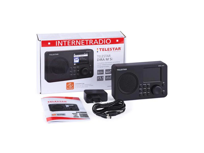 Telestar Internet Radio DIRA M5i Schwarz