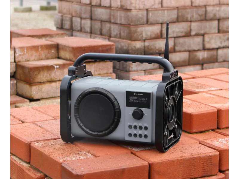 soundmaster Baustellenradio DAB80 Grau