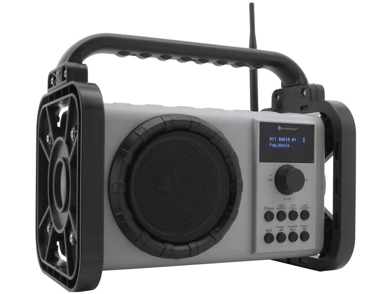soundmaster Baustellenradio DAB80 Grau