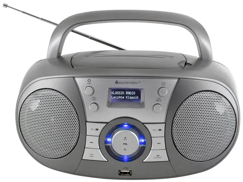 soundmaster DAB+ Radio SCD1800 Grau