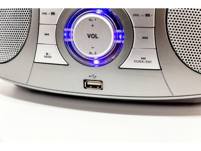 soundmaster DAB+ Radio SCD1800 Grau