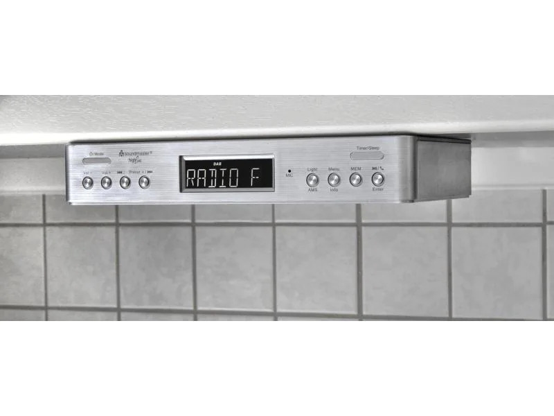 soundmaster Küchenradio UR2045SI Silber