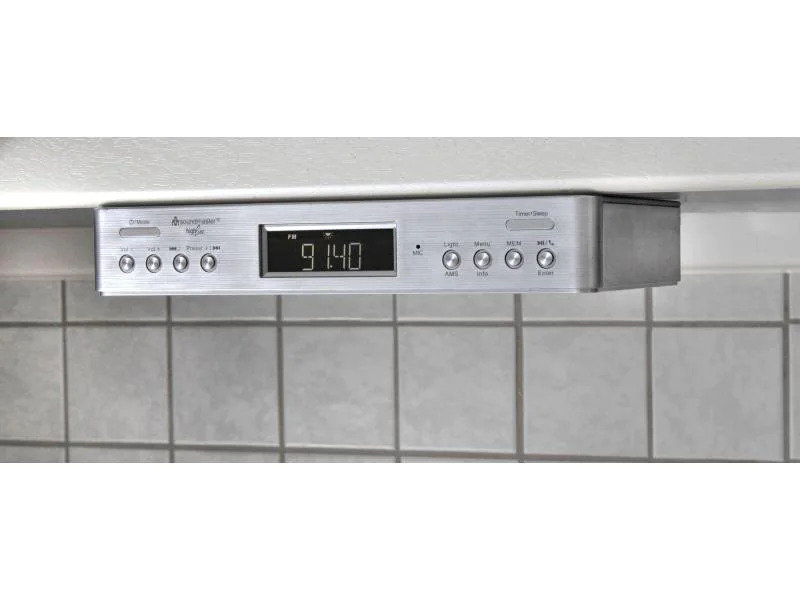 soundmaster Küchenradio UR2045SI Silber