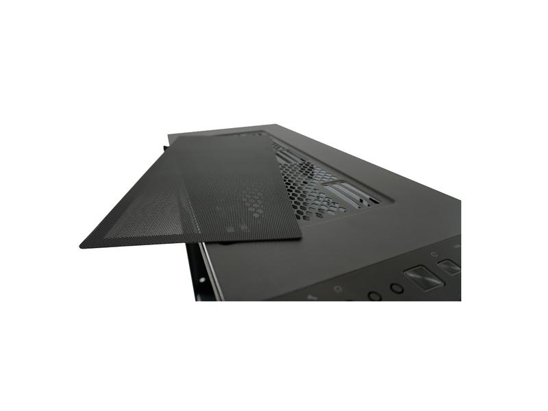 LC-Power PC-Gehäuse Mini Tower LC-709B-ON Schwarz