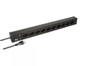 Bachmann 19 PDU 10x T13, &gt;1HE, Schwarz