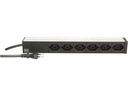 Bachmann 19 PDU 6x T13, 1HE, Schwarz