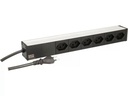 Bachmann 19 PDU 6x T13, 1HE, Schwarz