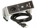 Bachmann Tischsteckdosenleiste DESK 2 1x T13 1x USB A Doppelladegerät
