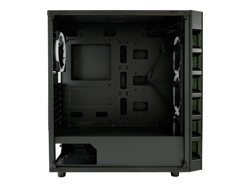LC-Power PC-Gehäuse Mini Tower LC-709B-ON Schwarz