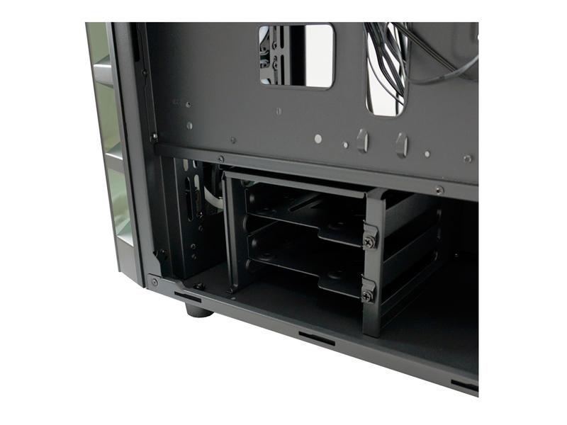 LC-Power PC-Gehäuse Mini Tower LC-709B-ON Schwarz