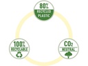 Leitz Dokumentenmappe Recycle A4 Rot