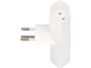 Max Hauri Abzweigstecker 2x T13 T-Form, Weiss