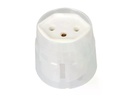 Max Hauri Fixadapter Schuko auf T13, Weiss