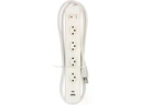 Max Hauri Steckdosenleiste Basic-Line 4x T13, USB A+C, Schalter, Ws