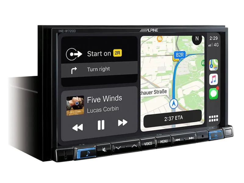 Alpine Autoradio INE-W720D 2 DIN