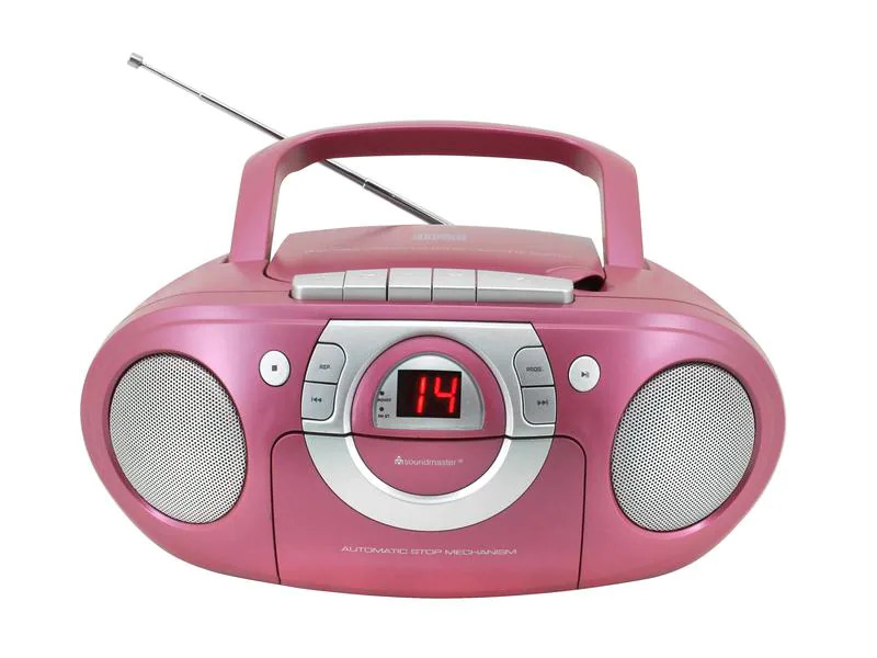 soundmaster Radio/CD-Player SCD5100PI Pink