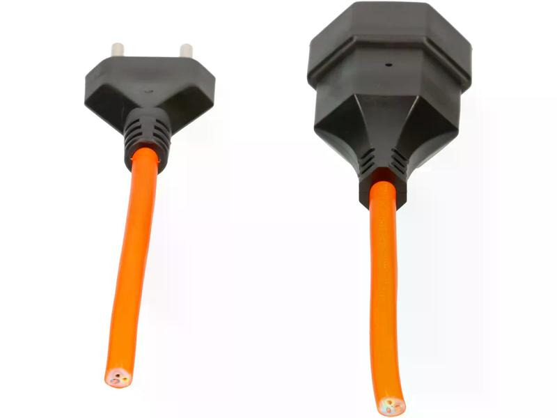 Max Hauri Verlängerungskabel 25 m T13 - T12, Orange