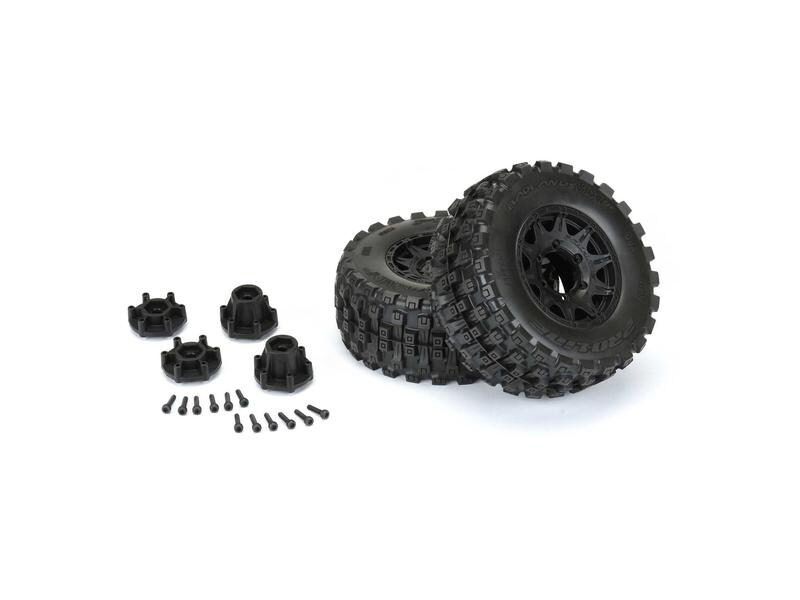 Proline Kompletträder Badlands MX28 HP 2.8 Belted 2 Stück