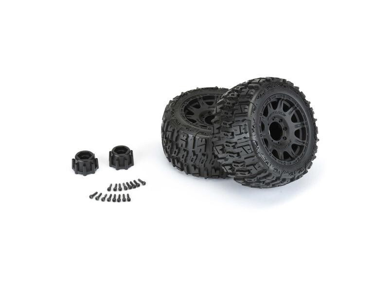 Proline Kompletträder Trencher LP 3.8&quot; 2 Stück