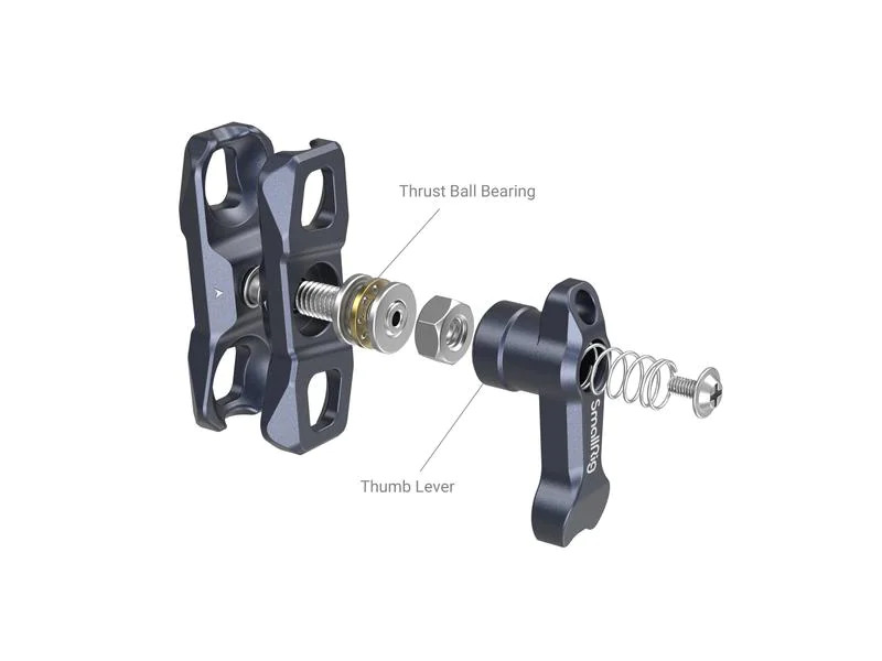 Smallrig Magic Arm with Dual Ball Heads (1/4-20 + NATO Clamp)