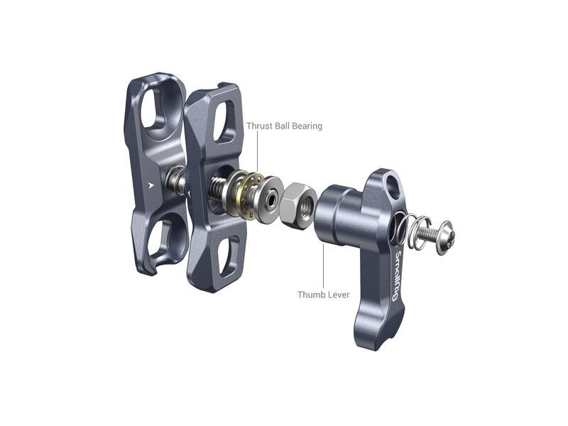 Smallrig Magic Arm with Dual Ball Heads (1/4”-20 Screws)