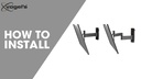 Vogel's Wandhalterung TVM 3245 Weiss