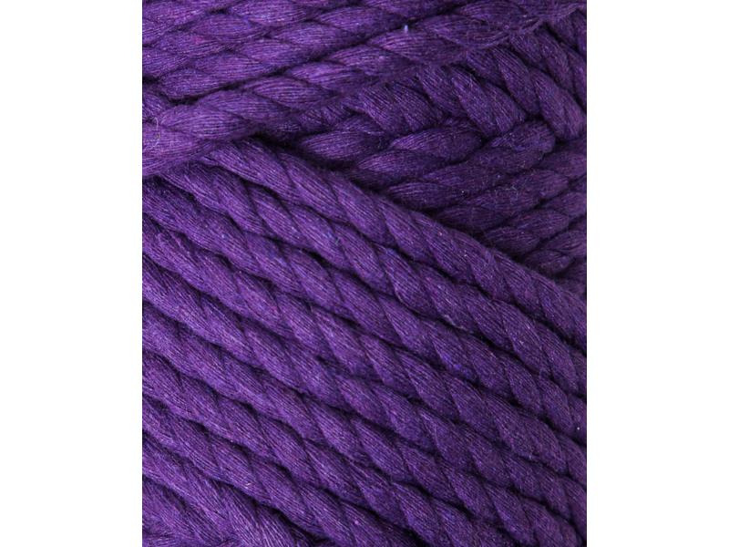 lalana Wolle Makramee Rope 5 mm, 330 g, Violett