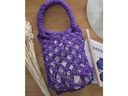 lalana Wolle Makramee Rope 5 mm, 330 g, Violett