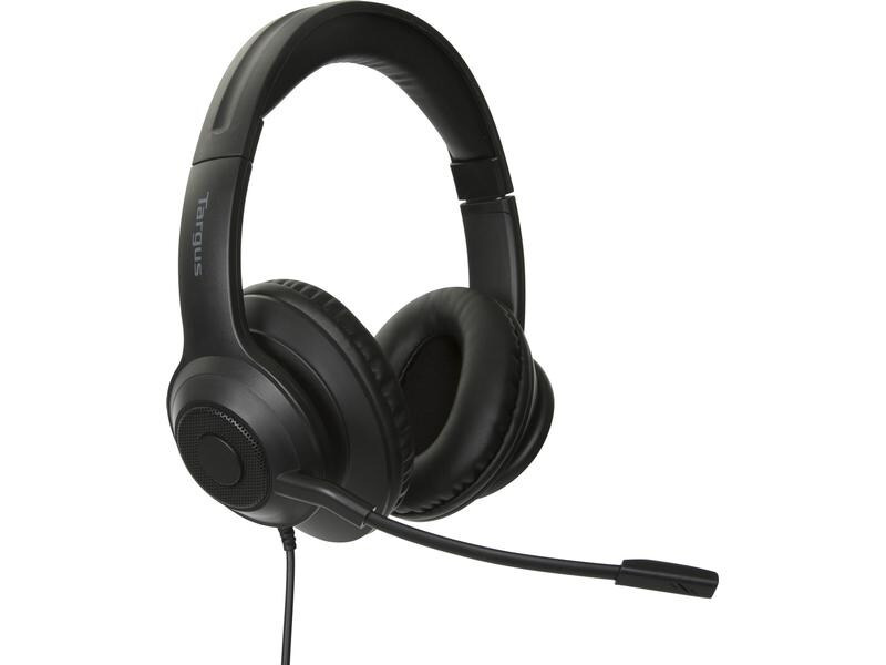 Targus Headset Wired Stereo Schwarz