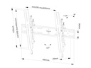Neomounts by NewStar Wandhalterung WL35S-850BL16 Schwarz