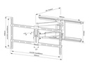 Neomounts by NewStar Wandhalterung WL40-550BL18 Schwarz