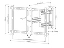 Neomounts by NewStar Wandhalterung WL40S-850BL16 Schwarz