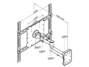 NewStar Wandhalterung FPMA-W955 Silber