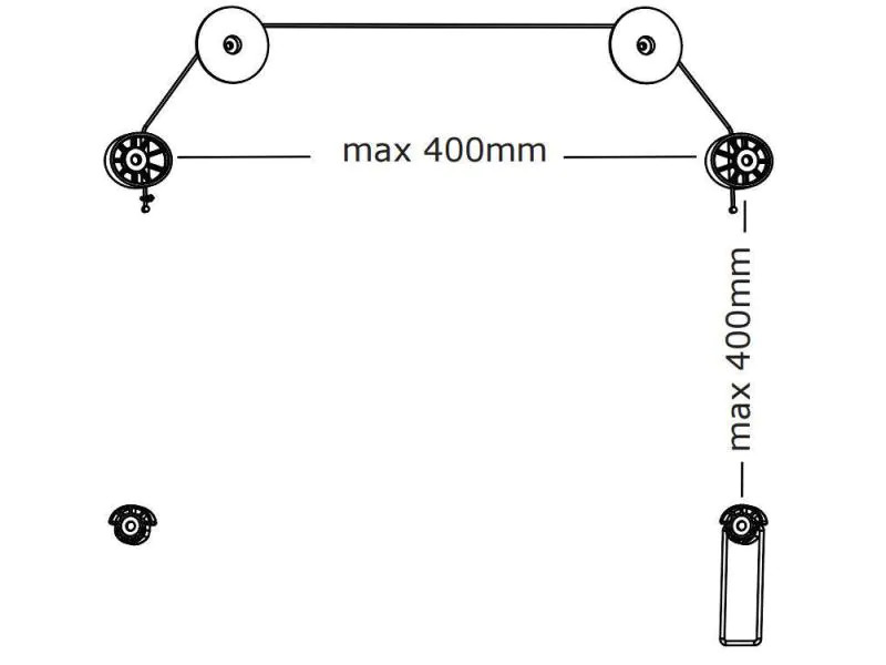 NewStar Wandhalterung PLASMA-W800 Schwarz