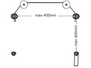 NewStar Wandhalterung PLASMA-W800 Schwarz