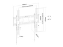PureMounts Wandhalterung PM-BTL400 PureMounts, Schwarz