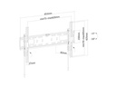 PureMounts Wandhalterung PM-BTL600 PureMounts, Schwarz