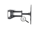PureMounts Wandhalterung PM-FM30-400 Schwarz
