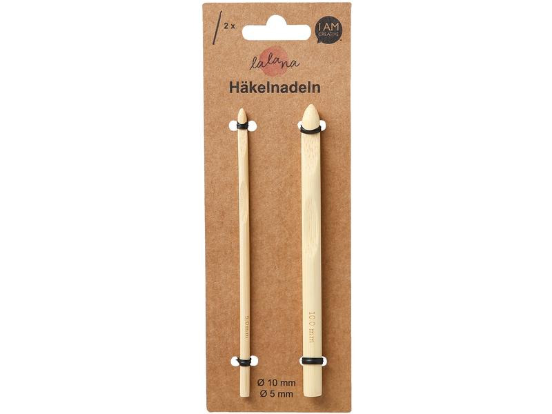 lalana Häkelnadel 10 / 5 mm, 2 Stück