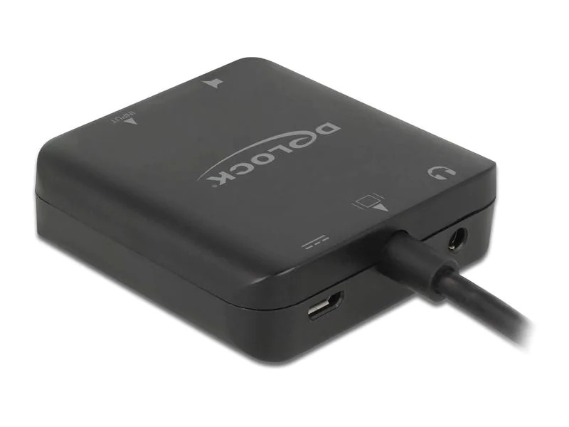 Delock Audio Extraktor HDMI 4K 60 Hz kompakt