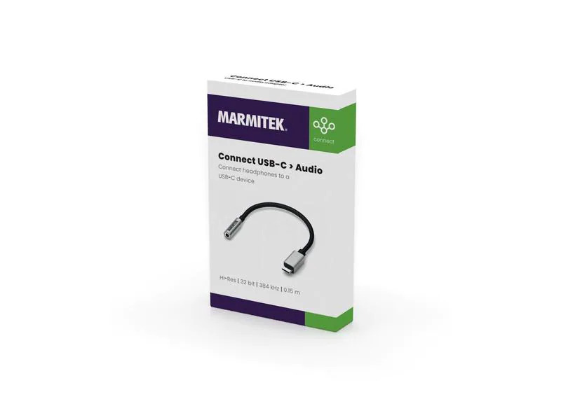 Marmitek Adapter Connect USB-C &gt; Audio