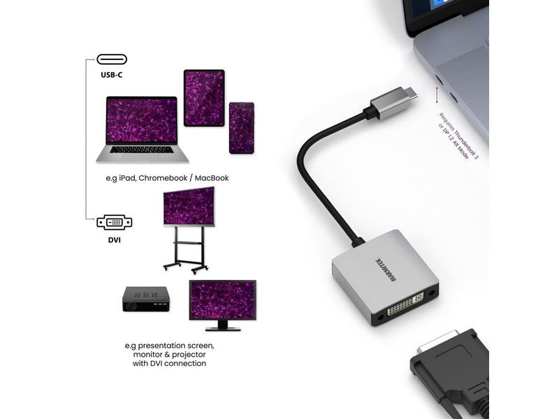 Marmitek Adapter Connect USB-C &gt; DVI
