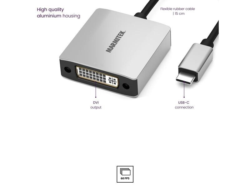 Marmitek Adapter Connect USB-C &gt; DVI