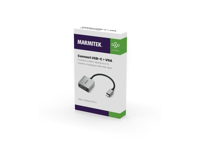 Marmitek Adapter Connect USB-C &gt; VGA