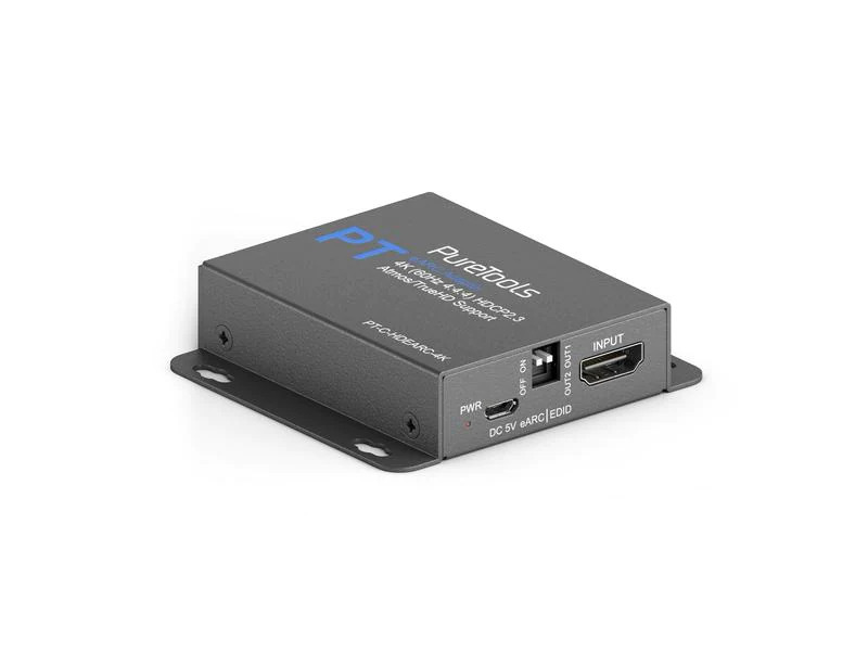 PureTools Audio Extraktor PT-C-HDEARC-4K 4K 18Gbps HDMI eARC