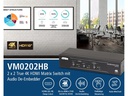 Aten Matrix Switcher VM0202HB