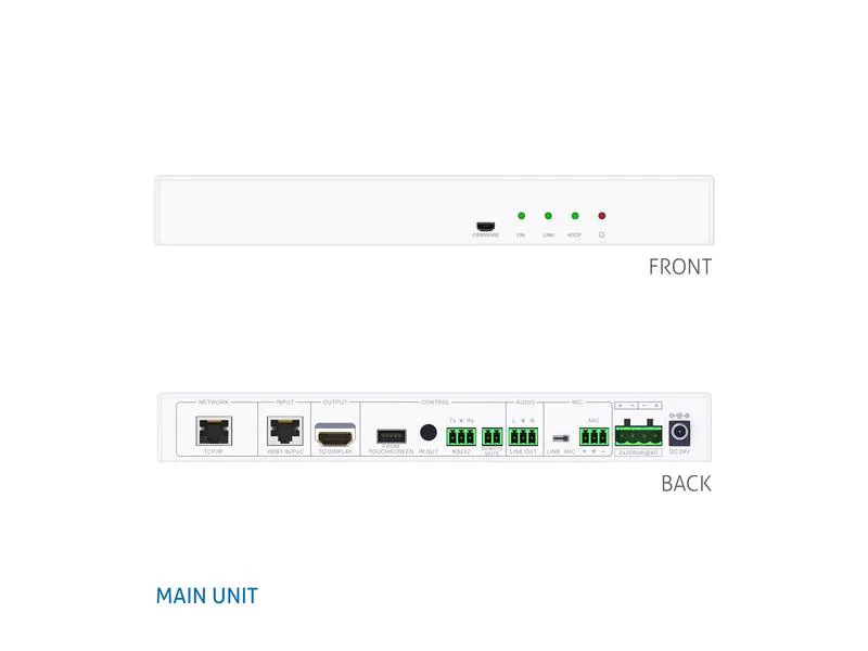 PureTools AV-Verteilungssystem PT-PK100 HDMI, VGA, HDBaseT