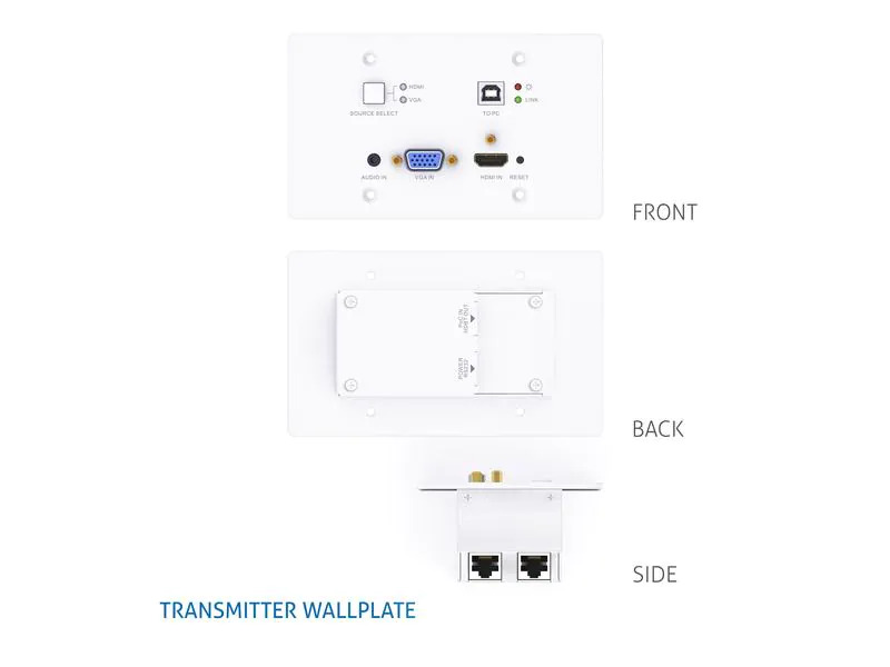 PureTools AV-Verteilungssystem PT-PK100 HDMI, VGA, HDBaseT
