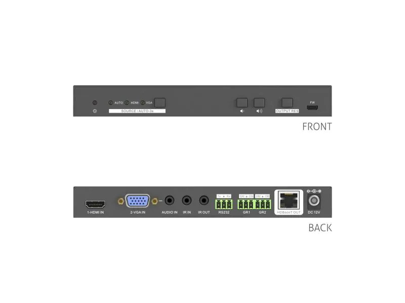PureTools Matrix Switcher PT-PSW-21 Multiformat HDBaseT
